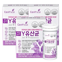 쎈트힐 여성 질유래 제일와이 Y유산균, 30정, 3개