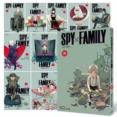 Spy Family 1~10권 정식 한국어판, 학산문화사, 엔도 타츠야 글그림