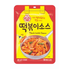 오뚜기 진한 멸치육수로 맛을 낸 떡볶이소스, 1개, 180g