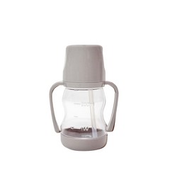 아가프라 라온 빨대컵 250ml, Gray, 1개