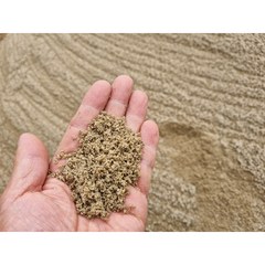 국내 자연산 강모래18kg(10mm이하) 자연모래 다육이 제라늄 분갈이 모래주머니, 1개, 18000g