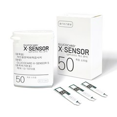 글루코카드 X센서/Glucocard X Sensor 50T 혈당측정지, 1개
