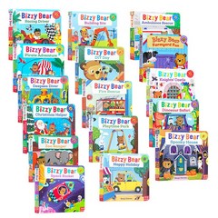 Bizzy Bear 비지 베어 16권 세트 영어 원서 놀이책 조작북 보드북, Benji Davies, 비지베어 16권 세트