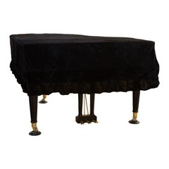 피아노 덮개 커버 그랜드 건반, 블랙 색