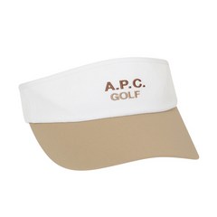 [국내매장판]아페쎄 골프 A.P.C 썬바이저 클로에 썬 바이저 아이보리 CCS23CF-91
