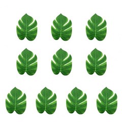 식테크 식물 몬스테라 알보 씨앗 크리에이티브 인조 나뭇잎 에너지 장식 열대 인공 개, 2.S