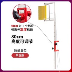 제자리 서전트 점프 높이 뛰기 버티컬 점핑메타 터치 훈련 측정기 배구 농구, S 벽단면(모노크롬) 두번째재설정 베이스없음