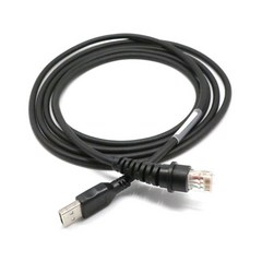 USB 케이블 스트레이트 스트레이트 2m 블랙 오리지널 CBL-500-300-S00 Honeywell 1900G Hyperion 1300g Xenon 1200G 용., 한개옵션0, 한개옵션0