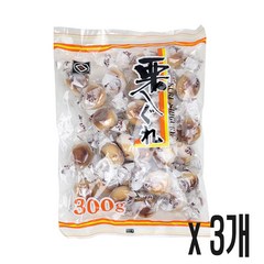 쿠리시구레 300g 3개 일본 밤과자 사토 쿠리킨톤 만쥬 밤빵 화과자