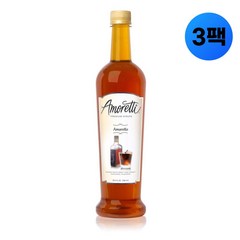 Amoretti 아모레띠 아마레또 시럽 750ml x 3, 3개