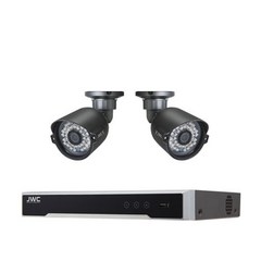 JWC CCTV 400만화소 2채널CCTV 세트 (1TB 하드장착 케이블길이선택가능) - 17년 노하우 YES CCTV, 자가설치 CCTV 2채널 패키지-10미터케이블