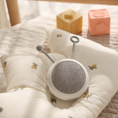 베이비릴 신생아 백색소음기 코잠프로젝트 T1 아기 육아 수면교육 쉬닥법 백색소음 수면유도 6종 쉬소리, 벨드로즈, 1개