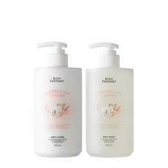 바디판타지 웨딩데이 판타지 모이스처라이징 바디 로션 500ml 1개+바디워시 500ml 1개, 단품