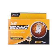 노런 왕파리 끈끈이 5매입 x 20갑(1BOX), 20개