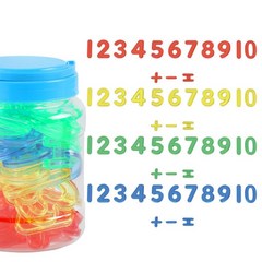몬테소리교구장 몬테소리 라이트 테이블 감각 장난감 G2064H 학습 교육 완구 어린이용 언어 자료 유아 어린이 유아장난감, [10] 4 Colors Numbers