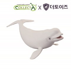 컬렉타 흰고래 (벨루가) 해양 동물 물고기 피규어 장난감 모형, 1개
