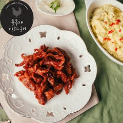 출추래 [당일배송] 불맛나는 직화 화염 무뼈닭발(보통맛), 1팩, 250g