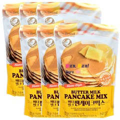 노브랜드 버터 밀크 팬케이크 믹스 180g x 6, 6개