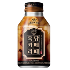 골든드랍 흑당 카페라떼 270ml x 24캔, 24개