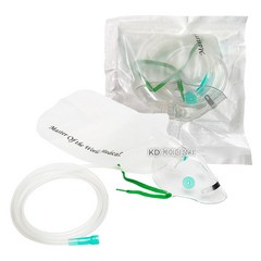 모우메디칼 비재흡입 산소마스크(Oxygen Mask) MM047 성인용, 1개