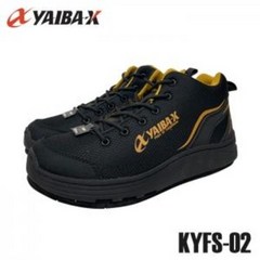 야이바엑스 갯바위 펠트화 단화 낚시화 신발 KYFS-02, 블랙290-352515, 블랙290