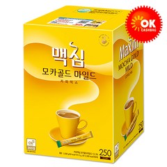 동서 맥심 모카골드 커피믹스 23호 (250T), 1개, 250개, 12g