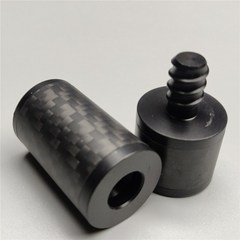 롱고니 큣대 당구 포켓볼 조인트 프로텍터 탄소 섬유 플라스틱 ABS 방사형 핀 5/16-14 3/8-11 3/8-10 물결 모양 Uni-Loc 캡 액세서리, [01] 1 set, [03] Radial Pin Carbon