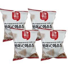 현미 라이스칩 100g x 4개 튀기지않은 바삭한쌀과자 Rice Chip, 1개
