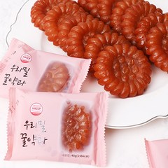 한울 쫀득한 우리밀 꿀약과 40g*20개 선물용 간식용, 40g, 20개