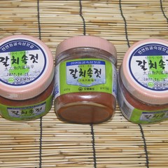 제주오름 천연동굴숙성 갈치속젓(양념) 430g 제주 갈치를 천연동굴에서 저온숙성시킨 젓갈입니다. 오후 2시까지 주문하시면 다음날 배송 도착합니다, 1병, 430ml