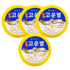 웰빙헬스팜 명품 고운발 크림, 110g, 4개