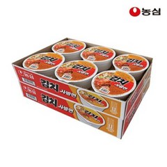 농심 김치사발면 86g x 12개 컵라면