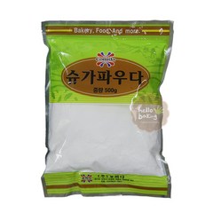 슈가파우더 500g (꼬미다) 전분5% 포함, 1개