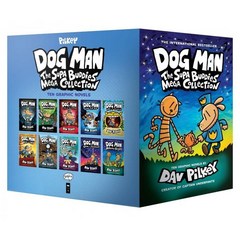 Dog Man: The Supa Buddies Mega Collection : 도그맨 원서 하드커버 10종 박스 세트 : Dog Man #1-10 Box Set, Graphix