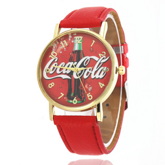 코카콜라 기념 손목시계 코카콜라 패션 시계 시계 주변 기념 선물 수집품 레트로 빈티지