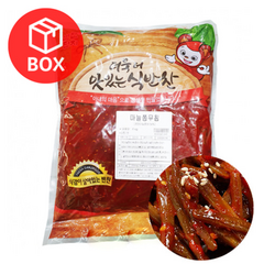 반찬단지 마늘쫑무침 1박스(4kg x 4개), 4개, 4kg