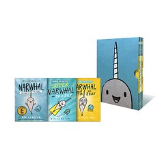 외뿔고래와 해파리 원서 페이퍼백 3종 세트 Narwhal and Jelly Collection 1-3 Box Set