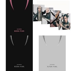 블랙핑크 앨범 본핑크 2집정규 BORN PINK 박스셋버전 디지팩버전, 박스셋 버전 핑크 버전, 앨범 + 랜덤 1종 포스터(지관통포함)