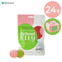 어린이 유산균 포스트바이오틱스 2640억 리부트 유산균젤리, 162g, 4개