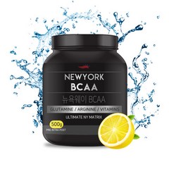뉴욕웨이 BCAA 레몬맛 아미노산 종합 보충제 헬스 보충제 아미노산 비씨에이에이, 1개