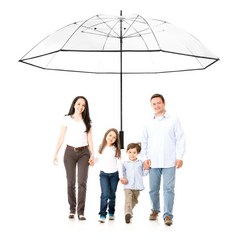 특이한 176cm 투명 장우산 특대형 투명우산 초대형 파라솔우산