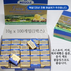 메글레 미니 파인 포션버터 10gx100개, 1kg, 1개