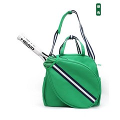 GreetSpeed 테니스 가방 윔블던 백팩, 업그레이드 짙은 녹색