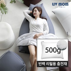 리브맘 달콤 빈백 리필용 충전재 500g, 단품