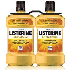 리스테린 오리지널 마우스워시 1.5L 2팩 Listerine, 2개