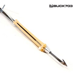 BUCK703 [BUCK703] 3중 안전장치 작살 (소형)/작살/민물작살/낚시용품/작살총 안전작살, (1p)