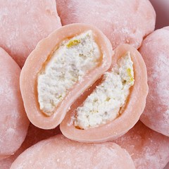 전주소부당 복숭아떡 과일찹쌀떡 아이스모찌 맛있는떡 퓨전떡, 40g, 9개