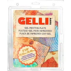 8 x 10-inch Gelli Arts Gel Printing Plate - 8" X 10" Gel Plate Reusable Gel Printing Plate Printm, 1, Multicolour