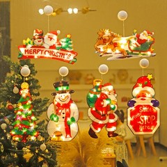 유키니 크리스마스 LED 캐릭터 조명 장식, 징글벨, 1개