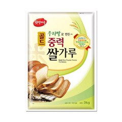 NS [대두식품] 골드중력쌀가루 (국산)_3kg, 1개, 3kg
